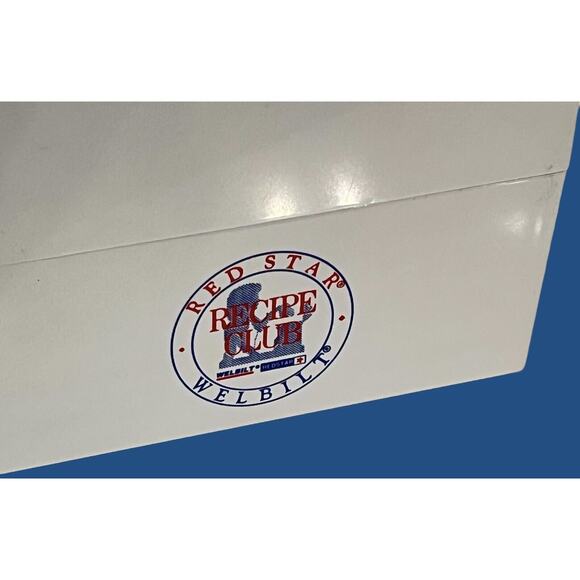 VTG Red Star Recipe Club Welbilt Bread Machine Recipe Cards & Recipe Box Indexed - Picture 4 of 7